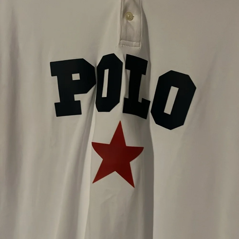 Polo Ralph Lauren Star Polo Pique Shirt new Americana Classic Fit Men’s Size XL